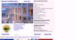 Desktop Screenshot of mdpostresident.com
